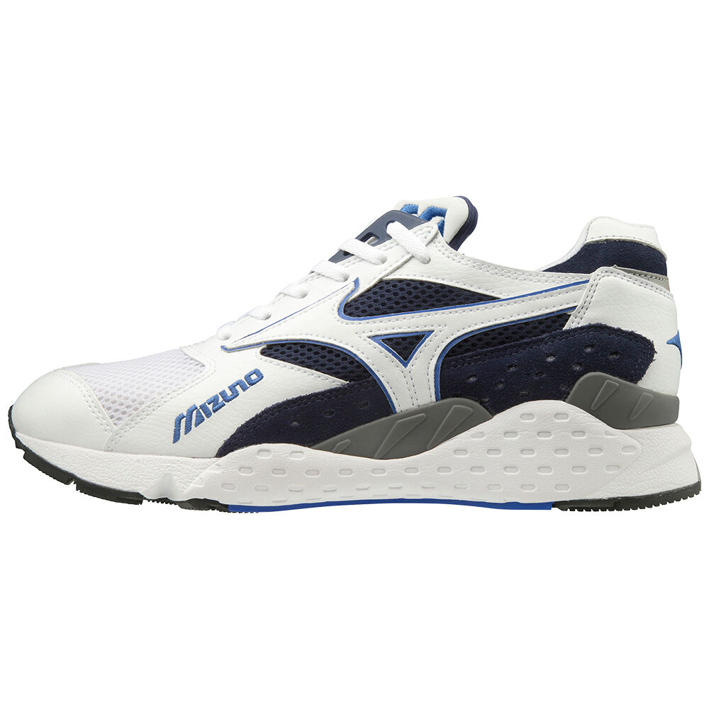 Mens Mizuno Mondo Control Trainers White/Navy Philippines (NXQARY734)